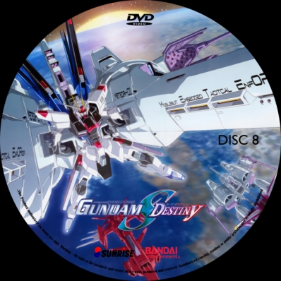 Mobile Suit Gundam Seed Destiny - Disc 8