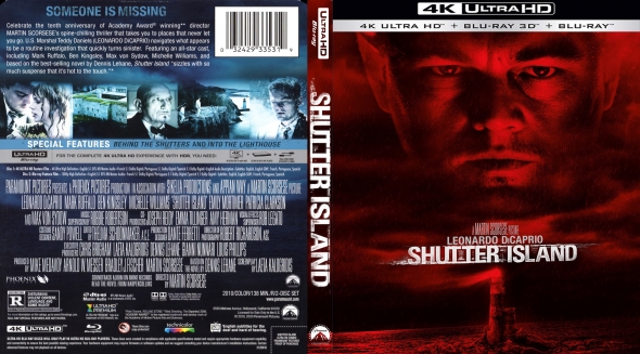 CoverCity DVD Covers Labels Shutter Island 4K