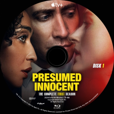 CoverCity - DVD Covers & Labels - Presumed Innocent - Season 1; disk 1