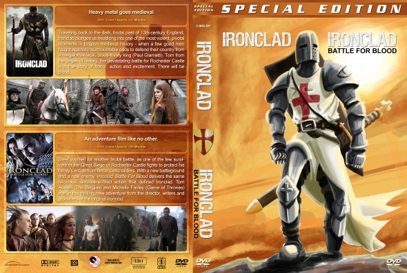 CoverCity - DVD Covers & Labels - Ironclad Double Feature