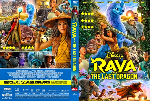 CoverCity DVD Covers Labels Raya and the Last Dragon