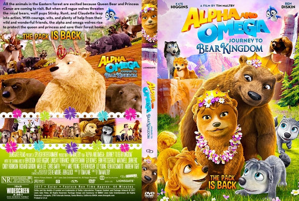 CoverCity DVD Covers Labels Alpha and Omega Journey to Bear