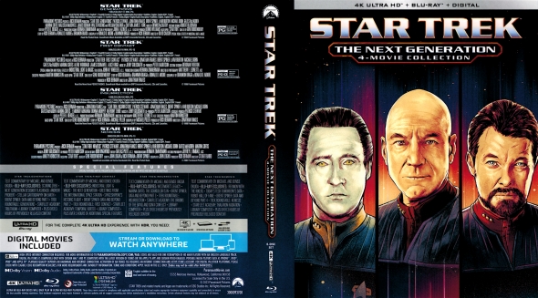 Star Trek: The Next Generation Motion Picture Collection 4K