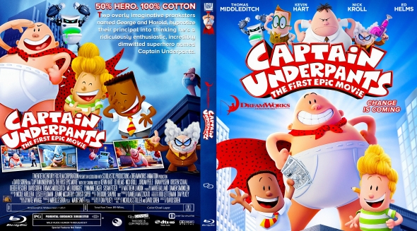 Captain Underpants - The First Epic Movie (DVD) New and Sealed