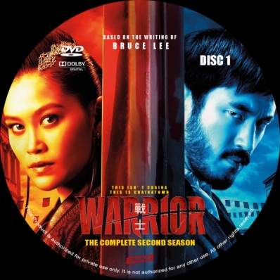 Warrior - Season 2; disc 1