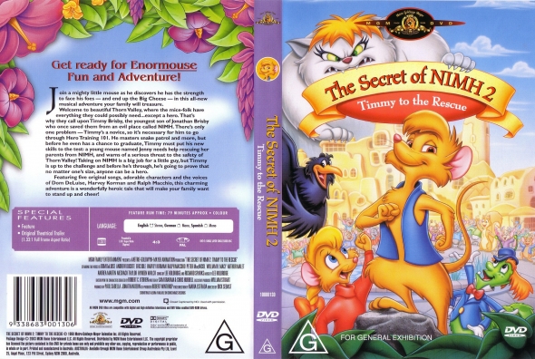 The Secret of NIMH 2: Timmy to the Rescue