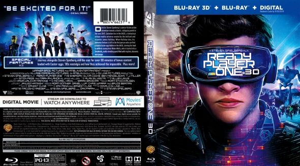 Ready Player One (Blu ray/DVD) Brand New