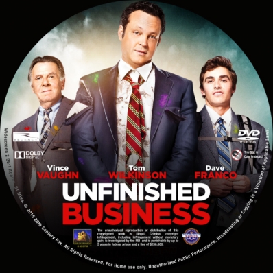 CoverCity - DVD Covers & Labels - Unfinished Business