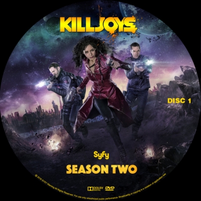 Killjoys - Season 1; disc 1