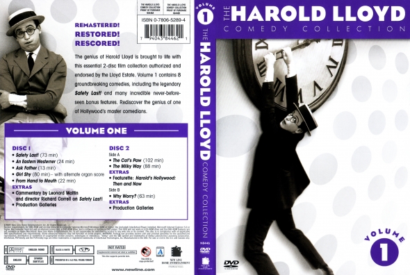 The Harold Lloyd Comedy Collection -  volume 1