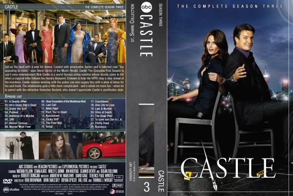 CoverCity - DVD Covers & Labels - Castle - Season 3