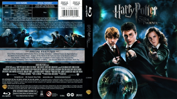 CoverCity - DVD Covers & Labels - Harry Potter and the Order of the Phoenix