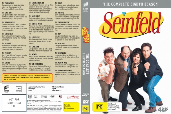 Covercity Dvd Covers And Labels Seinfeld Season 8