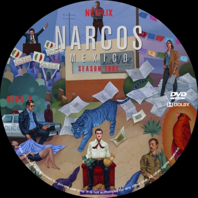 Narcos Mexico - Season 3; disc 2