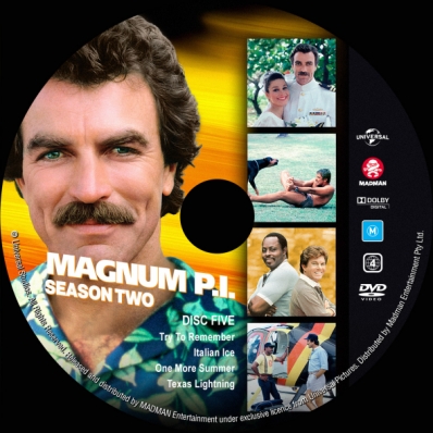 Magnum P.i. - Season 2; disc 5