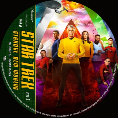 Star Trek Strange New Worlds - Season 2; disc 5