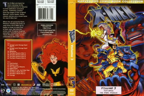 X-Men Animated Series Vol 3