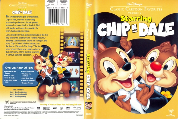 Walt Disney's Classic Cartoon Favorites - Volume 4 -Starring Chip N Dale