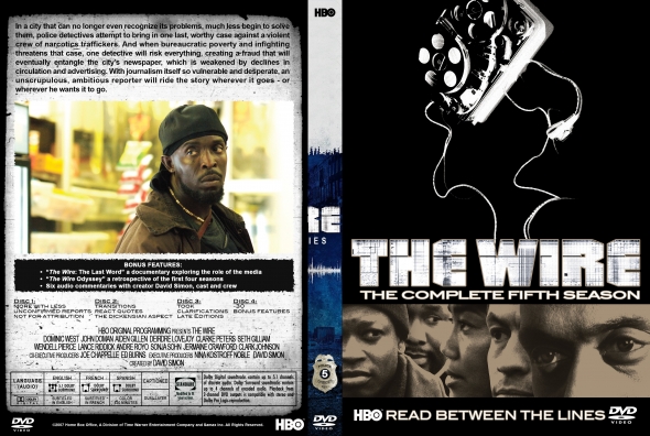 The Wire - Season 5 (spanning spine)