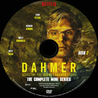 Dahmer - Monster: The Jeffrey Dahmer Story - Mini Series; disk 2