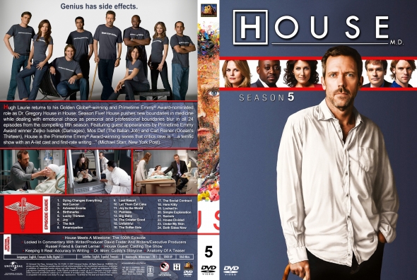 House M.D. - Season 5 (spanning spine)