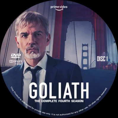 Goliath - Season 4, disc 1