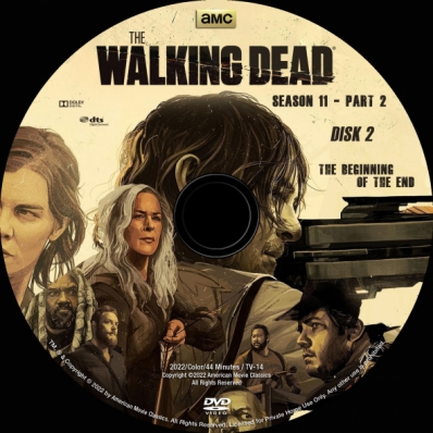 The Walking Dead - Season 11 Part 2; disk 2