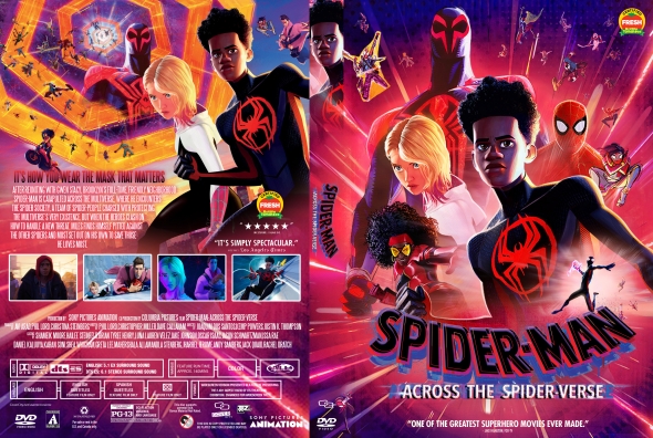 CoverCity - DVD Covers & Labels - Spider-Man: Across the Spider-Verse