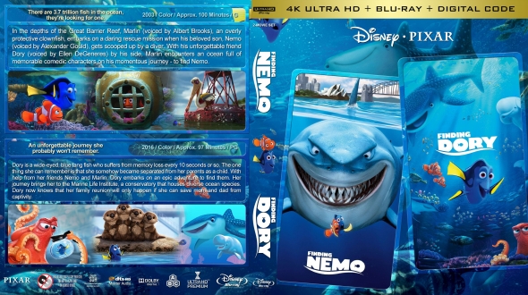 Finding Nemo / Finding Dory Double Feature (4K)