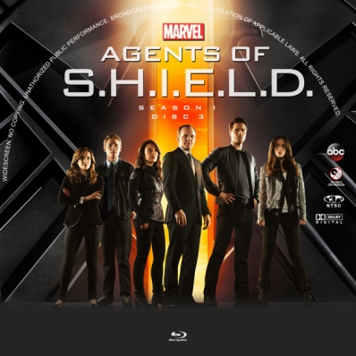 Agents of SHIELD - Season 1; disc 3