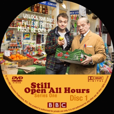 CoverCity - DVD Covers & Labels - Still Open All Hours - Season 1; disc 1