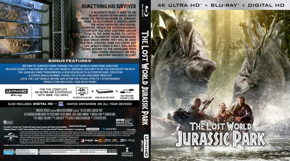 CoverCity - DVD Covers & Labels - The Lost World: Jurassic Park 4K