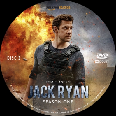 Tom Clancy's Jack Ryan - Season 1; disc 3