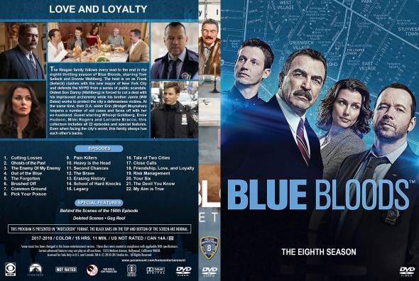 Blue Bloods - Season 8 (spanning spine)