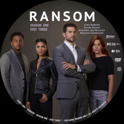 Ransom - Season 1; disc 3