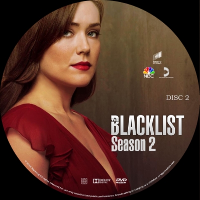 The Blacklist - Season 2; dvd 2