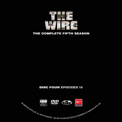 The Wire - Season 5; disc 4