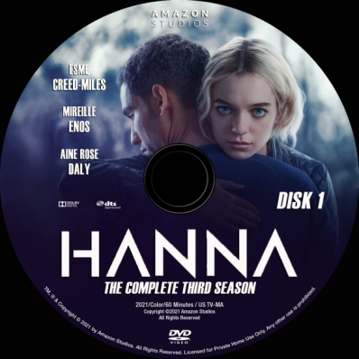 Hanna - Season 3; disc 1