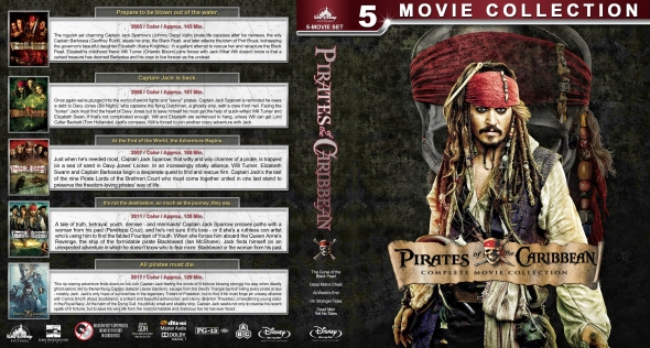 Pirates of the Caribbean: Complete Movie Collection