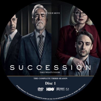 Succession - Season 3; disc 1