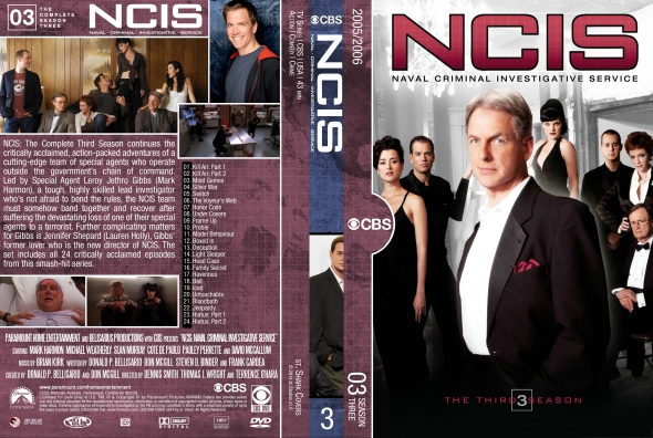 CoverCity - DVD Covers & Labels - NCIS - Season 3