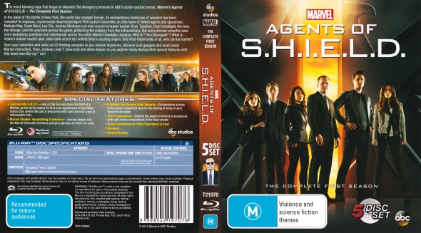 Covercity - Dvd Covers & Labels - Agents Of S.h.i.e.l.d. - Season 1