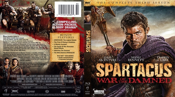 CoverCity - DVD Covers & Labels - Spartacus: War Of The Damned