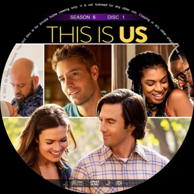 CoverCity - DVD Covers & Labels - This is us - Season 6; disc 1