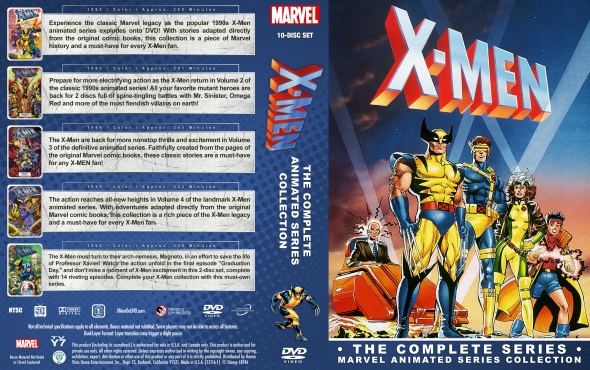 CoverCity - DVD Covers & Labels - X-Men: The Complete Animated