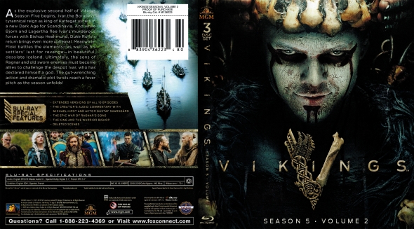 Vikings Season 5 Volume Dvd Series Review Vlrengbr