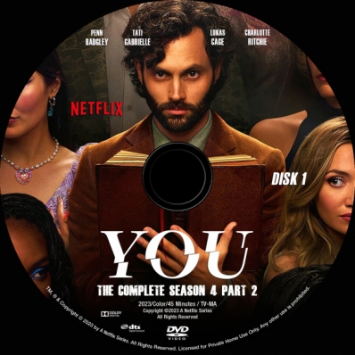 You - Season 4 Part 2; disk 1