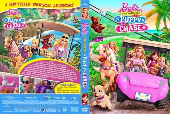 barbie in a puppy chase