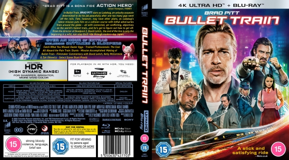 CoverCity - DVD Covers & Labels - Bullet Train 4K