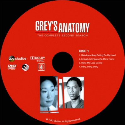 Grey's Anatomy - Season 2; disc 1